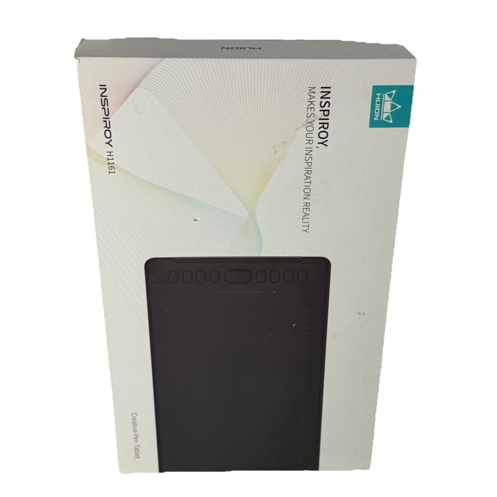 Huion Inspiroy H1161 Graphic Drawing Tablet with Box and Accessories
